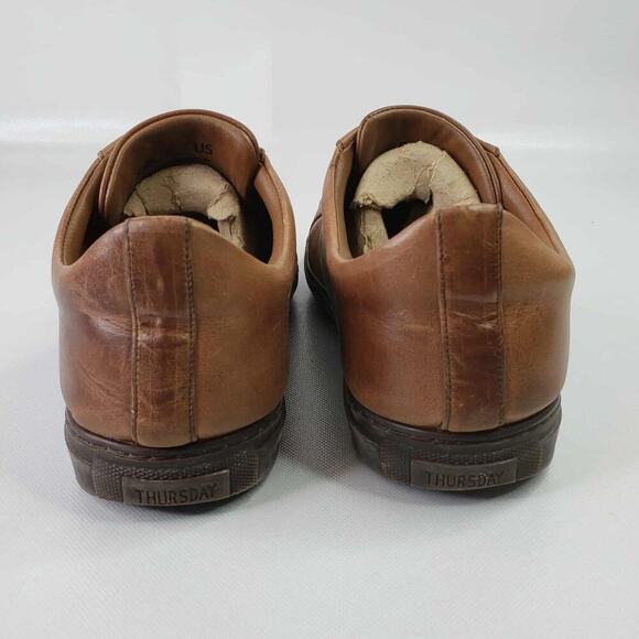 Thursday Boot Premier Low Top Shoe Brown Leather Color Size Men’s 10.5 Shoe main image 6
